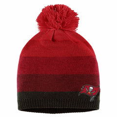 Tampa Bay Buccaneers WEAR by Erin Andrews Women's Ombre Pom Knit Hat and Scarf Set - Red cheap