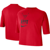 Chicago Bulls Women's Essential Boxy T-Shirt sale - Red cheap