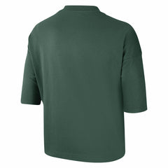 Milwaukee Bucks Women's Essential Boxy T-Shirt - Hunter Green on sale