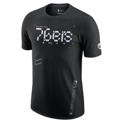 Philadelphia 76ers Courtside Air Traffic Control Max90 T-Shirt - Black on sale