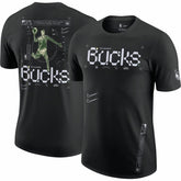 Milwaukee Bucks Courtside Air Traffic Control Max90 T-Shirt - Black discount