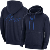 Dallas Mavericks Courtside Versus Flight Pullover Hoodie sale - Heather Navy outlet