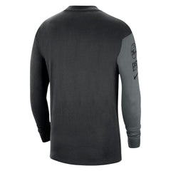 Philadelphia 76ers Courtside Versus Flight MAX90 Long Sleeve T-Shirt - Black for sale