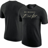 Milwaukee Bucks Courtside Versus Flight Max90 T-Shirt - Heather Black outlet