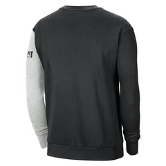 Golden State Warriors Courtside Versus Force & Flight Pullover Sweatshirt sale - Black/Heather Gray shop