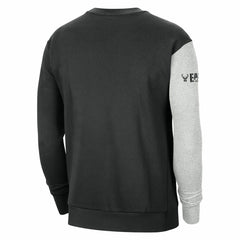 Milwaukee Bucks Courtside Versus Force & Flight Pullover Sweatshirt - Black/Heather Gray cheap
