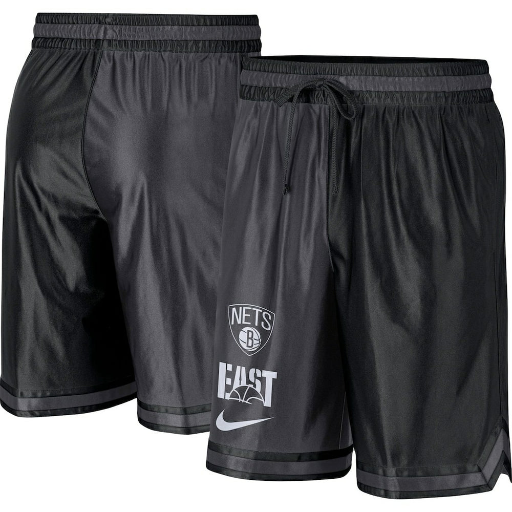 Brooklyn Nets Courtside Versus Force Split DNA Performance Shorts - Black/Anthracite sale