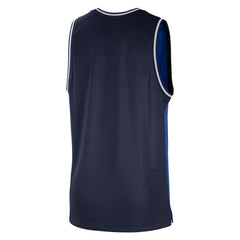 Dallas Mavericks Courtside Versus Force Split DNA Performance Mesh Tank Top sale - Blue/Navy discount