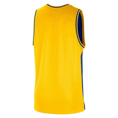 Golden State Warriors Courtside Versus Force Split DNA Performance Mesh Tank Top sale - Royal/Gold sale