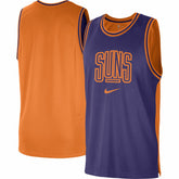 Phoenix Suns Courtside Versus Force Split DNA Performance Mesh Tank Top - Purple/Orange discount