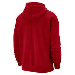 Philadelphia 76ers Courtside Versus Stitch Split Pullover Hoodie - Red discount