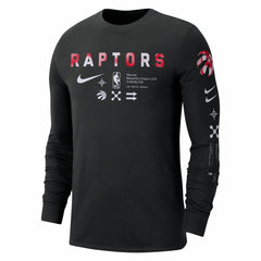 Toronto Raptors Essential Air Traffic Control Long Sleeve T-Shirt - Black on sale