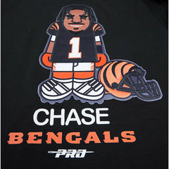 Ja'Marr Chase Cincinnati Bengals Pro Standard Player Avatar Graphic T-Shirt - Black discount