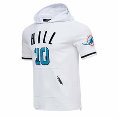 Tyreek Hill Miami Dolphins Pro Standard Player Name & Number Hoodie T-Shirt - White discount