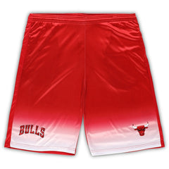 Chicago Bulls Big & Tall Fadeaway Shorts - Red on sale
