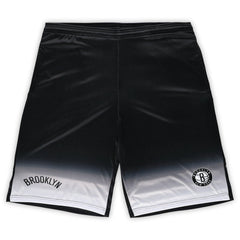 Brooklyn Nets Big & Tall Fadeaway Shorts - Black discount