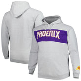 Phoenix Suns Big & Tall Wordmark Pullover Hoodie - Heather Gray shop