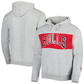 Chicago Bulls Wordmark French Terry Pullover Hoodie - Heather Gray outlet