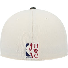Philadelphia 76ers Hardwood Classics 1976 NBA All-Star Game Off White Camo Fitted Hat - Cream/Camo shop