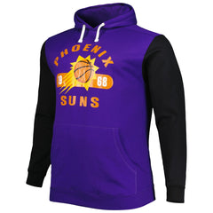 Phoenix Suns Big & Tall Bold Attack Pullover Hoodie - Purple/Black sale