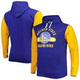 Golden State Warriors Big & Tall Bold Attack Pullover Hoodie sale - Royal/Gold outlet