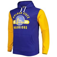 Golden State Warriors Big & Tall Bold Attack Pullover Hoodie sale - Royal/Gold outlet