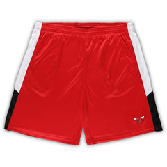 Chicago Bulls Big & Tall Champion Rush Practice Shorts - Red outlet