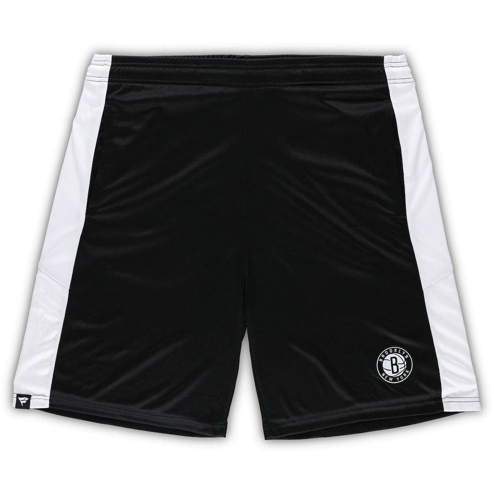 Brooklyn Nets Big & Tall Champion Rush Practice Shorts - Black cheap