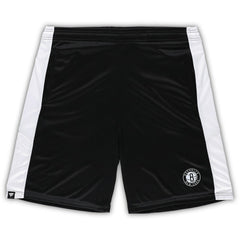 Brooklyn Nets Big & Tall Champion Rush Practice Shorts - Black cheap