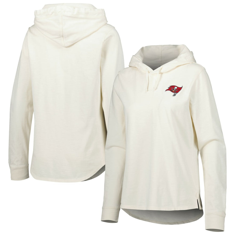 Tampa Bay Buccaneers Women's Ashby Isles Jersey Pullover Hoodie - Cream sale