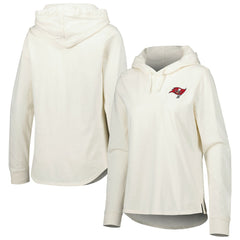 Tampa Bay Buccaneers Women's Ashby Isles Jersey Pullover Hoodie - Cream sale