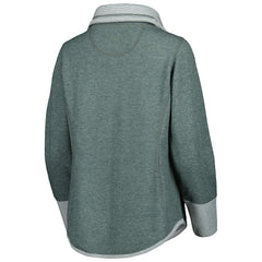 Green Bay Packers Women's Sport Sun Fade Full-Zip Sweatshirt - Heathered Green cheap