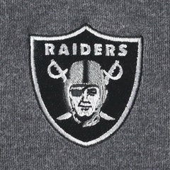 Las Vegas Raiders Women's Sport Sun Fade Full-Zip Sweatshirt - Heathered Black discount