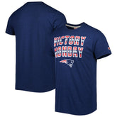 New England Patriots Homage Victory Monday Tri-Blend T-Shirt - Navy online