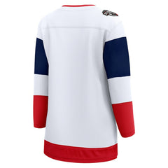 Washington Capitals Fanatics Women's 2023 NHL Stadium Series Breakaway Blank Jersey - White Jerseys