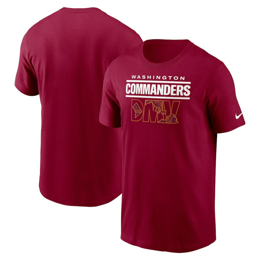 Washington Commanders Local Essential T-Shirt - Burgundy on sale