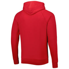 Atlanta Falcons Homage Retro Helmet Tri-Blend Raglan Pullover Hoodie - Red sale