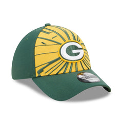 Green Bay Packers New Era Shattered 39THIRTY Flex Hat - Green/Gold cheap