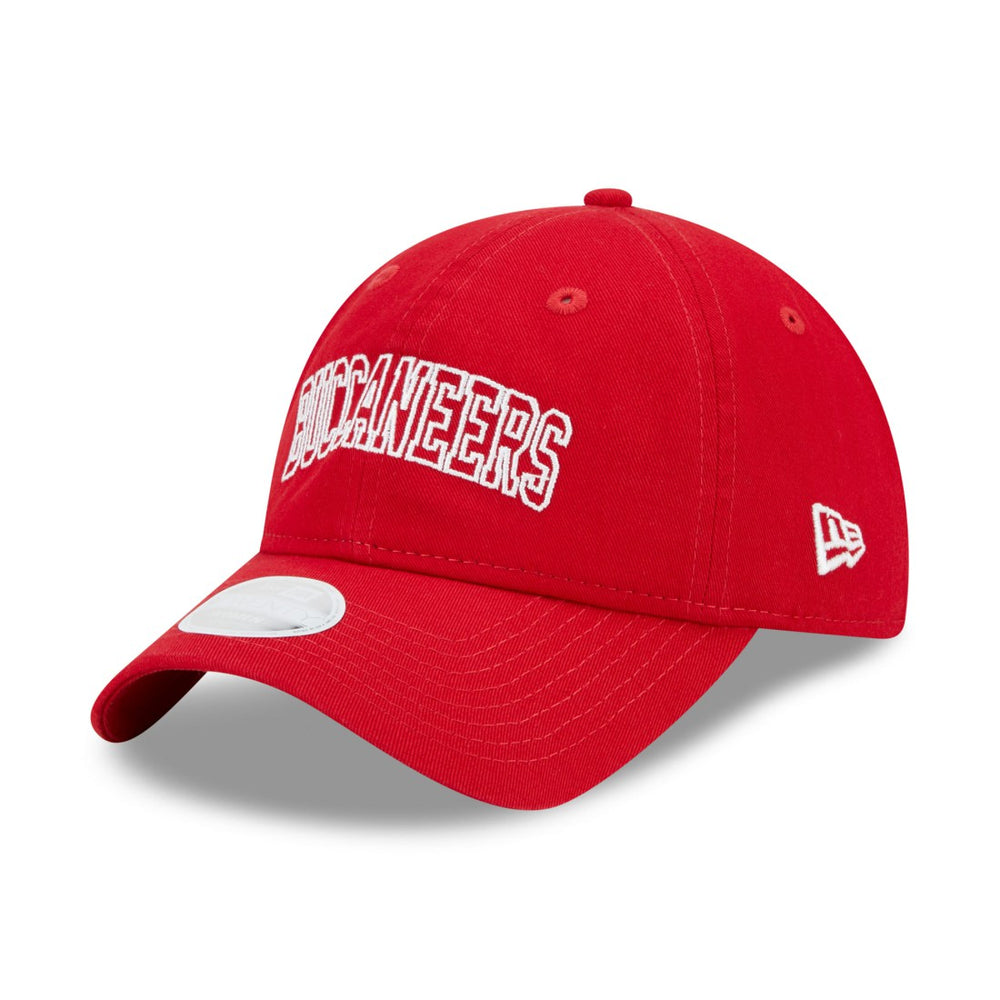 Tampa Bay Buccaneers New Era Women's Collegiate 9TWENTY Adjustable Hat - Red cheap