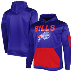 Buffalo Bills Big & Tall Pullover Hoodie - Royal discount