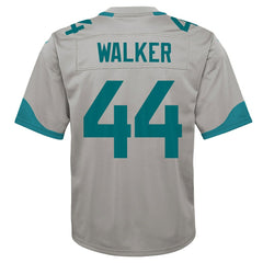 Travon Walker Jacksonville Jaguars Youth Inverted Game Jersey - Silver discount
