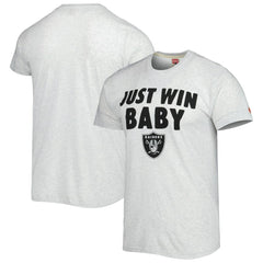 Las Vegas Raiders Homage Hyper Local Tri-Blend T-Shirt - Ash discount