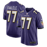 Daniel Faalele Baltimore Ravens Player Game Jersey - Purple discount