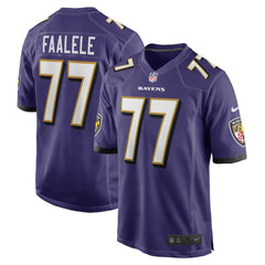 Daniel Faalele Baltimore Ravens Player Game Jersey - Purple discount