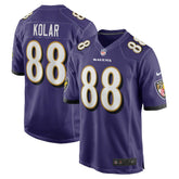 Charlie Kolar Baltimore Ravens Player Game Jersey - Purple discount