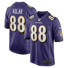 Charlie Kolar Baltimore Ravens Player Game Jersey - Purple discount