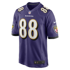 Charlie Kolar Baltimore Ravens Player Game Jersey - Purple discount