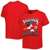 Washington Nationals Youth Disney Game Day T-Shirt Red