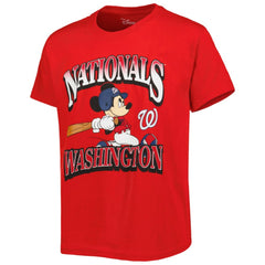 Washington Nationals Youth Disney Game Day T-Shirt Red