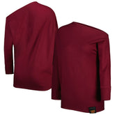 Washington Commanders KIYA TOMLIN Women's Twisted Tri-Blend Asymmetrical 3/4-Dolman Sleeve Sweatshirt - Burgundy sale